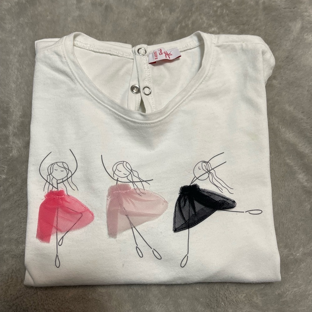 Il Gufo girls blouse